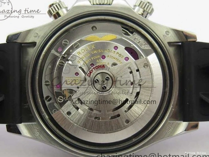 0203 Daytona 116599RBOW SS Rainbow Crystal BLF Best Edition Black Dial on Rubber Strap A Affordable 3237